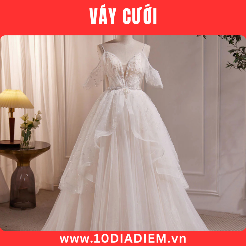 Mẫu váy cưới xinh