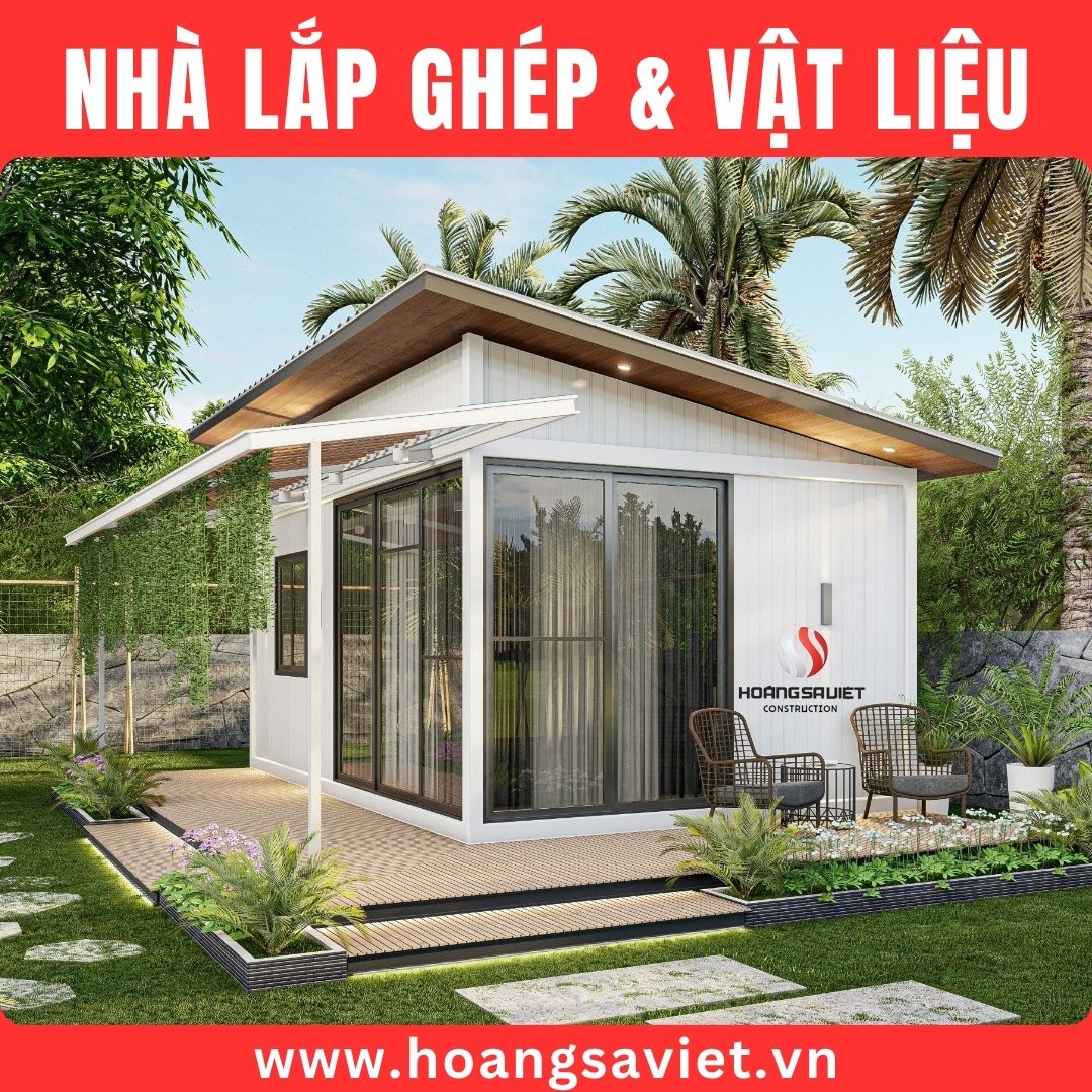 Nhà lắp ghép và vật liệu Nhà lắp ghép và vật liệu