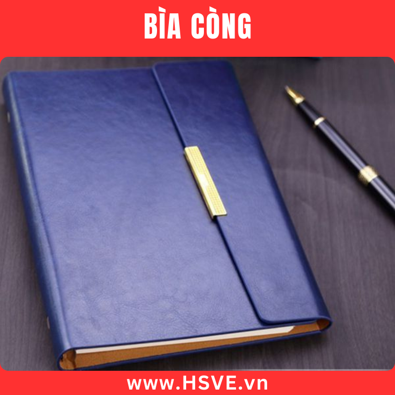 Sổ da bìa còng Sổ da bìa còng
