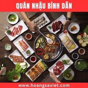 Mẫu Thực Đơn Quán Nhậu Bình Dân Được Ưa Chuộng
