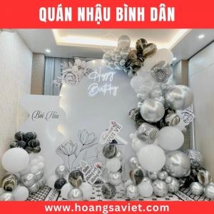 Tổ Chức Sự Kiện, Sinh Nhật Tại Quán Nhậu Bình Dân