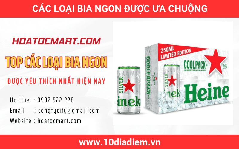 Các Loại Bia Ngon Được Ưa Chuộng Các Loại Bia Ngon Được Ưa Chuộng