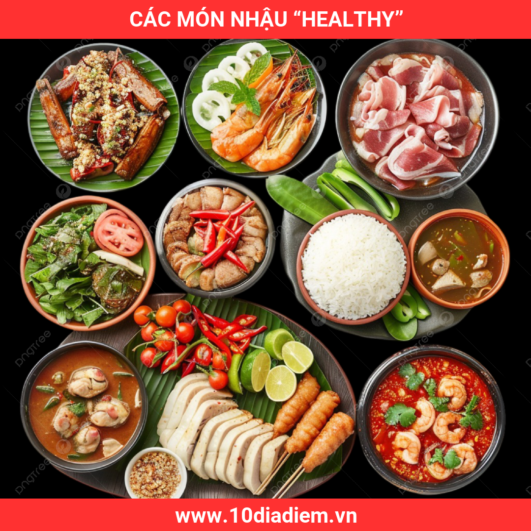 Các món nhậu “healthy” Các món nhậu “healthy”