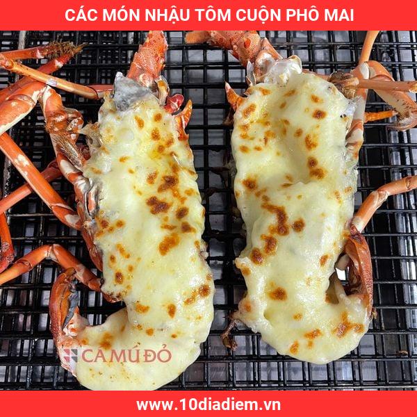 Các món nhậu tôm cuộn phô mai Các món nhậu tôm cuộn phô mai