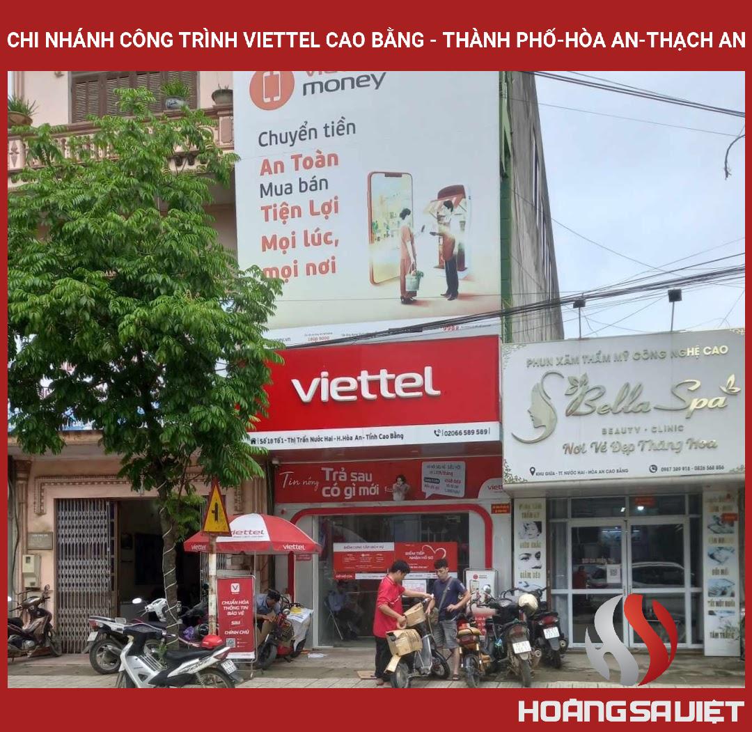 Chi Nhánh Công Trình Viettel Cao Bằng - Thành Phố-Hòa An-Thạch An Chi Nhánh Công Trình Viettel Cao Bằng - Thành Phố-Hòa An-Thạch An