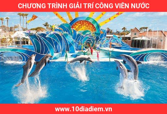 Chương trình giải trí Công Viên Nước Chương trình giải trí Công Viên Nước