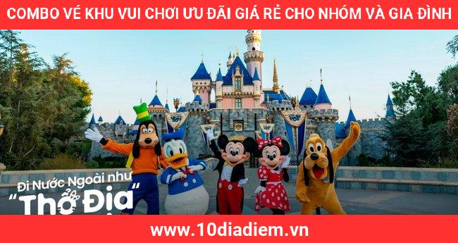 Combo Vé Khu Vui Chơi ưu đãi giá rẻ cho nhóm và gia đình Combo Vé Khu Vui Chơi ưu đãi giá rẻ cho nhóm và gia đình