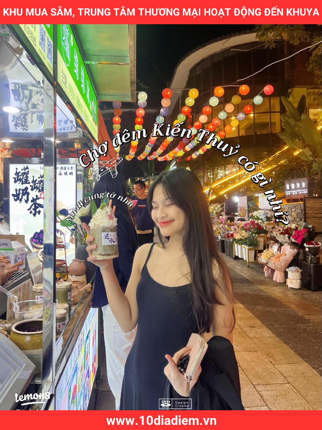 Khu mua sắm, trung tâm thương mại hoạt động đến khuya Khu mua sắm, trung tâm thương mại hoạt động đến khuya