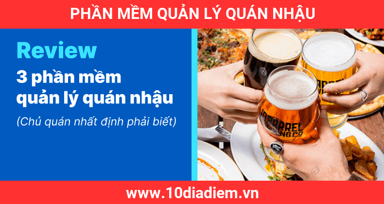 Phần Mềm Quản Lý Quán Nhậu Phần Mềm Quản Lý Quán Nhậu