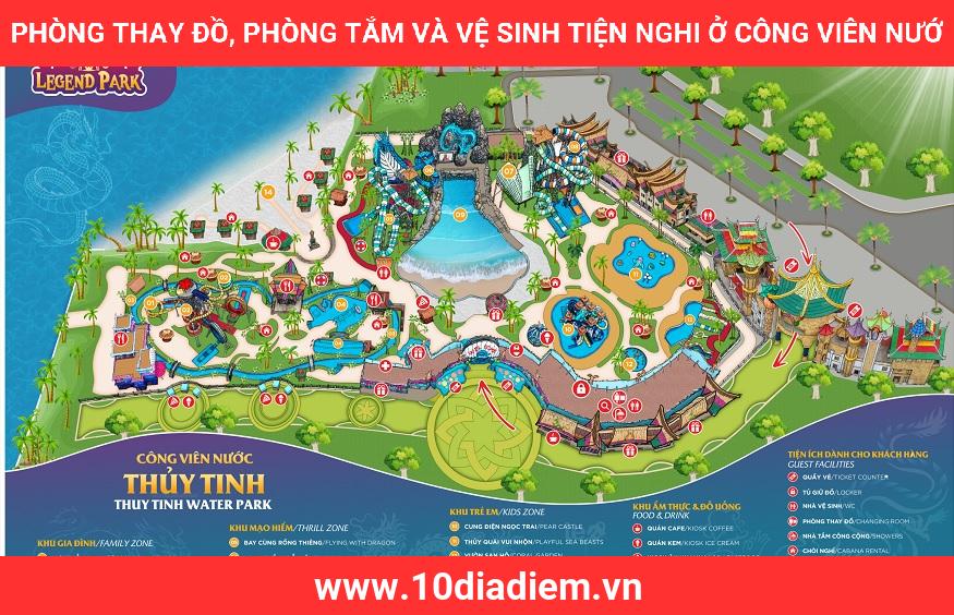 Phòng thay đồ, phòng tắm và vệ sinh tiện nghi Ở Công Viên Nướ Phòng thay đồ, phòng tắm và vệ sinh tiện nghi Ở Công Viên Nướ