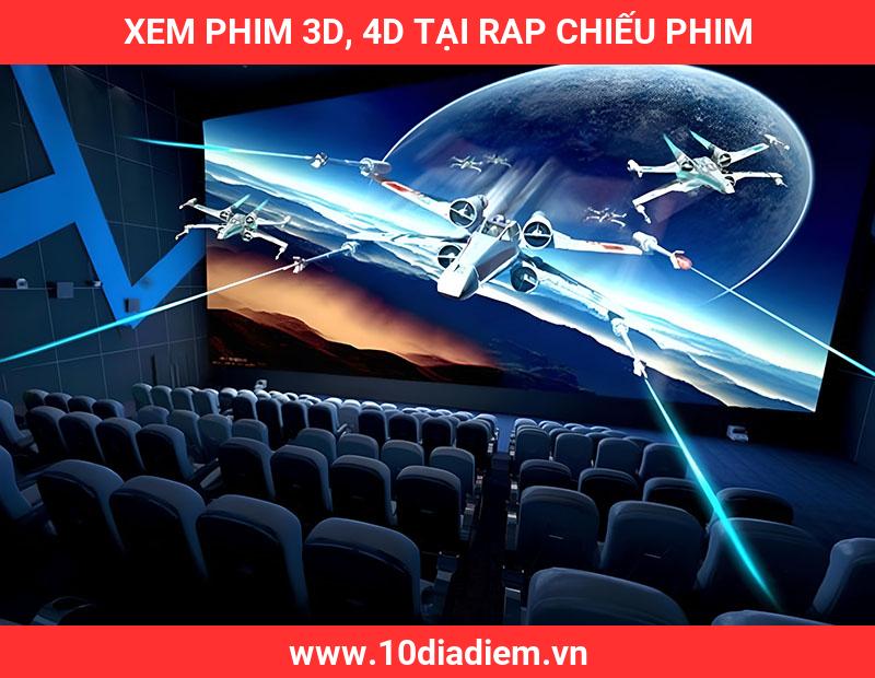 Xem Phim 3D, 4D Tại rap chiếu phim Xem Phim 3D, 4D Tại rap chiếu phim