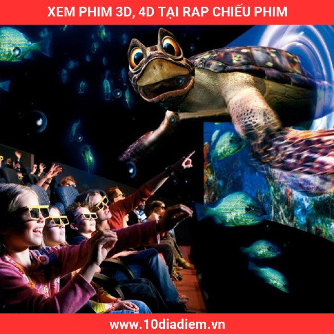 Xem Phim 3D, 4D Tại rap chiếu phim Xem Phim 3D, 4D Tại rap chiếu phim