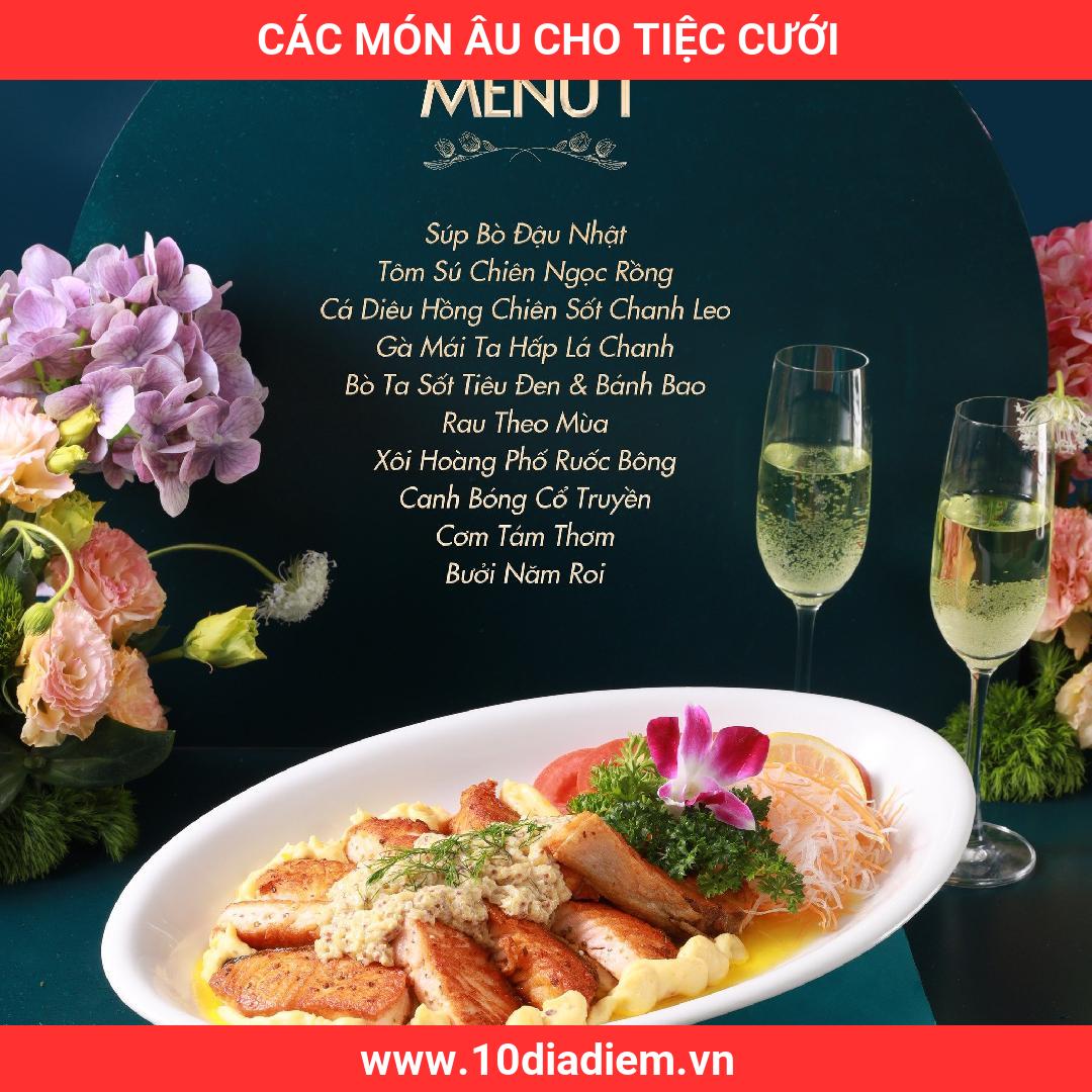 các món Âu cho tiệc cưới các món Âu cho tiệc cưới
