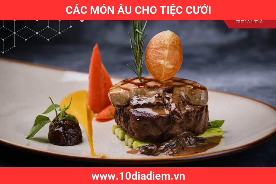 các món Âu cho tiệc cưới các món Âu cho tiệc cưới