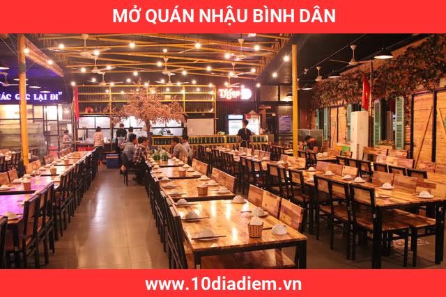 mở quán nhậu bình dân mở quán nhậu bình dân