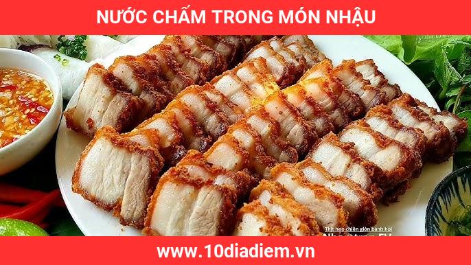nước chấm trong món nhậu nước chấm trong món nhậu