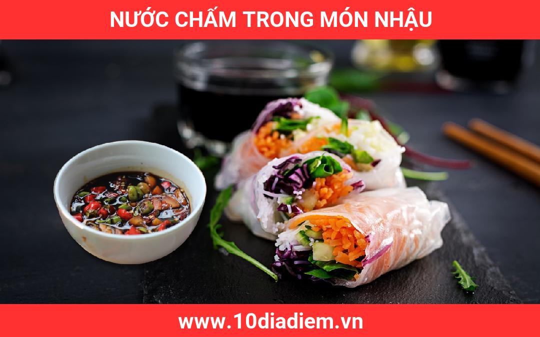 nước chấm trong món nhậu nước chấm trong món nhậu