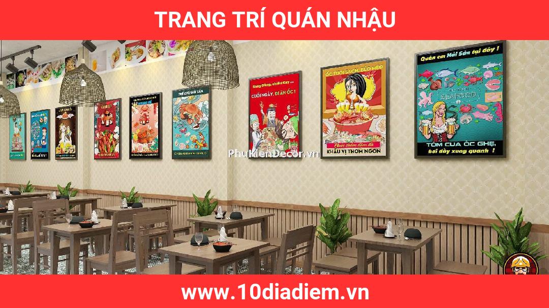 trang trí quán nhậu trang trí quán nhậu